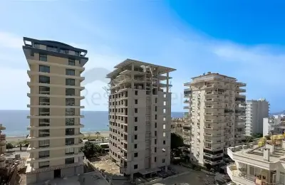 Seaside Serenity: Modern 1+1 Apartment Just 50m from the Beach in Mahmutlar