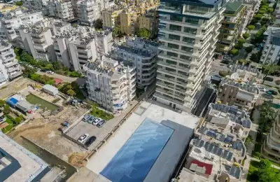 Seaside Serenity: Modern 1+1 Apartment Just 50m from the Beach in Mahmutlar