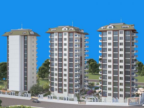 Yekta Blue V Residence: Exclusive Beachside Apartments in Mahmutlar, Alanya