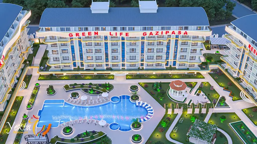 Yekta Green Life Gazipaşa: Investment-Ready Apartments Near GZP Airport and Pristine Nature