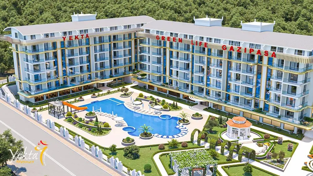 Yekta Green Life Gazipaşa: Investment-Ready Apartments Near GZP Airport and Pristine Nature