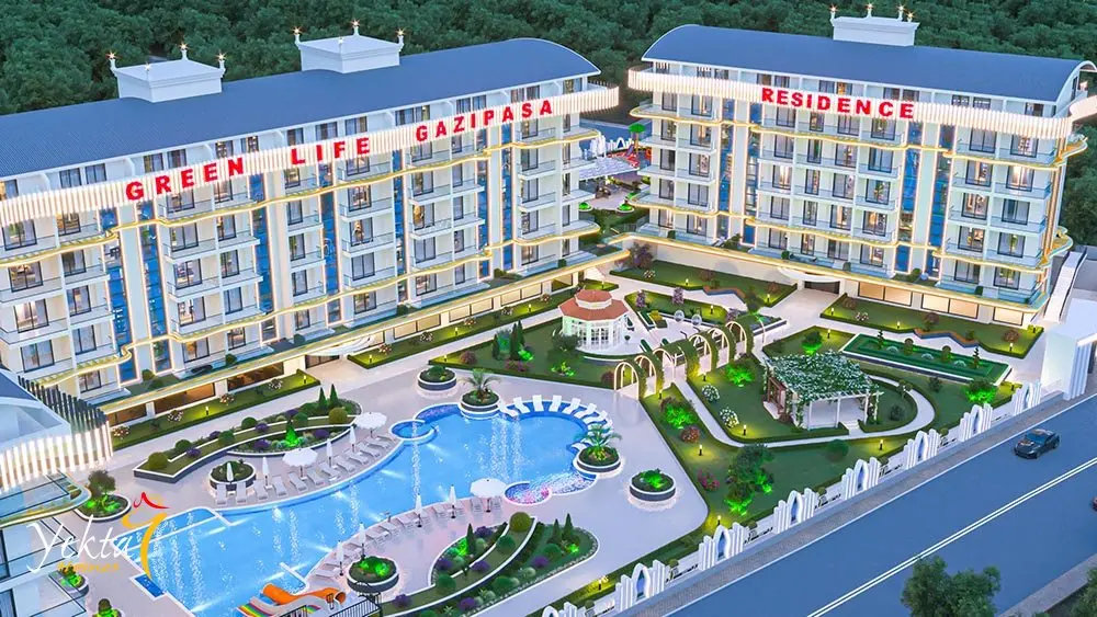 Yekta Green Life Gazipaşa: Investment-Ready Apartments Near GZP Airport and Pristine Nature