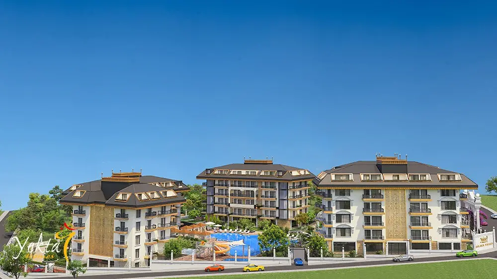 Yekta Golden Valley: Exclusive 1+1 & 2+1 Mountain-View Apartments in Kargıcak, Alanya
