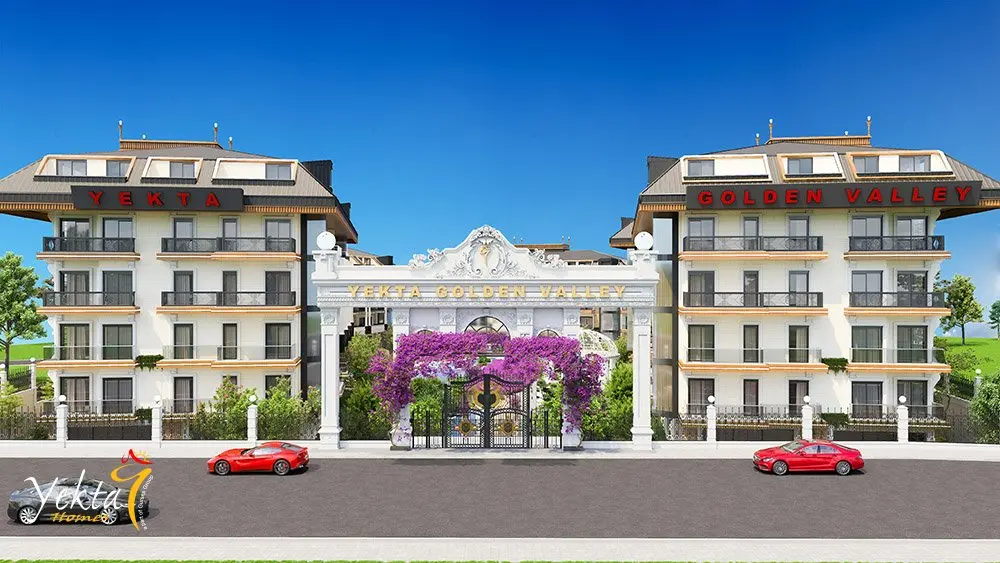 Yekta Golden Valley: Exclusive 1+1 & 2+1 Mountain-View Apartments in Kargıcak, Alanya