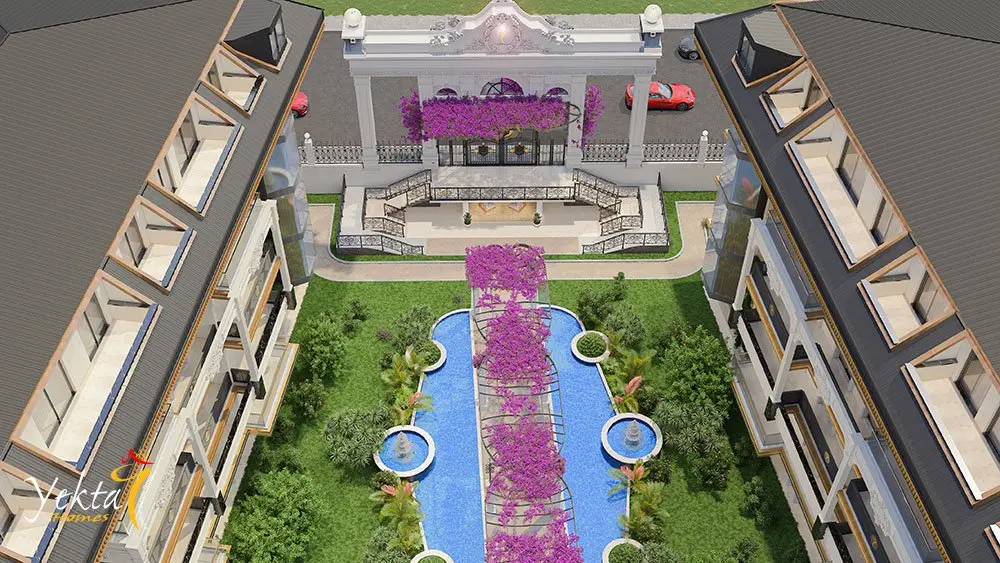 Yekta Golden Valley: Exclusive 1+1 & 2+1 Mountain-View Apartments in Kargıcak, Alanya