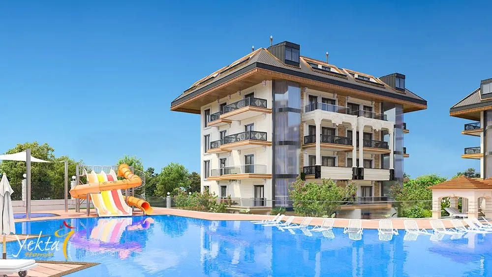 Yekta Golden Valley: Exclusive 1+1 & 2+1 Mountain-View Apartments in Kargıcak, Alanya
