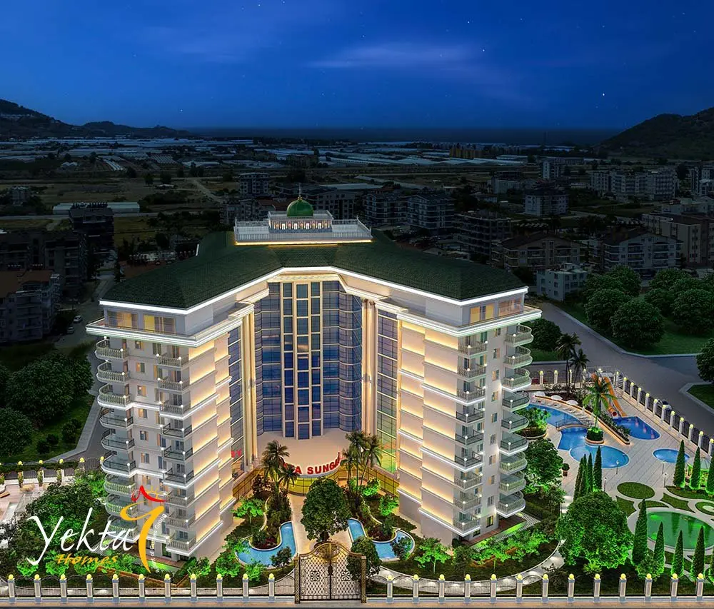 Yekta Sungate Residence: Gazipaşa’s Newest 5-Star Investment with Individual Heating System