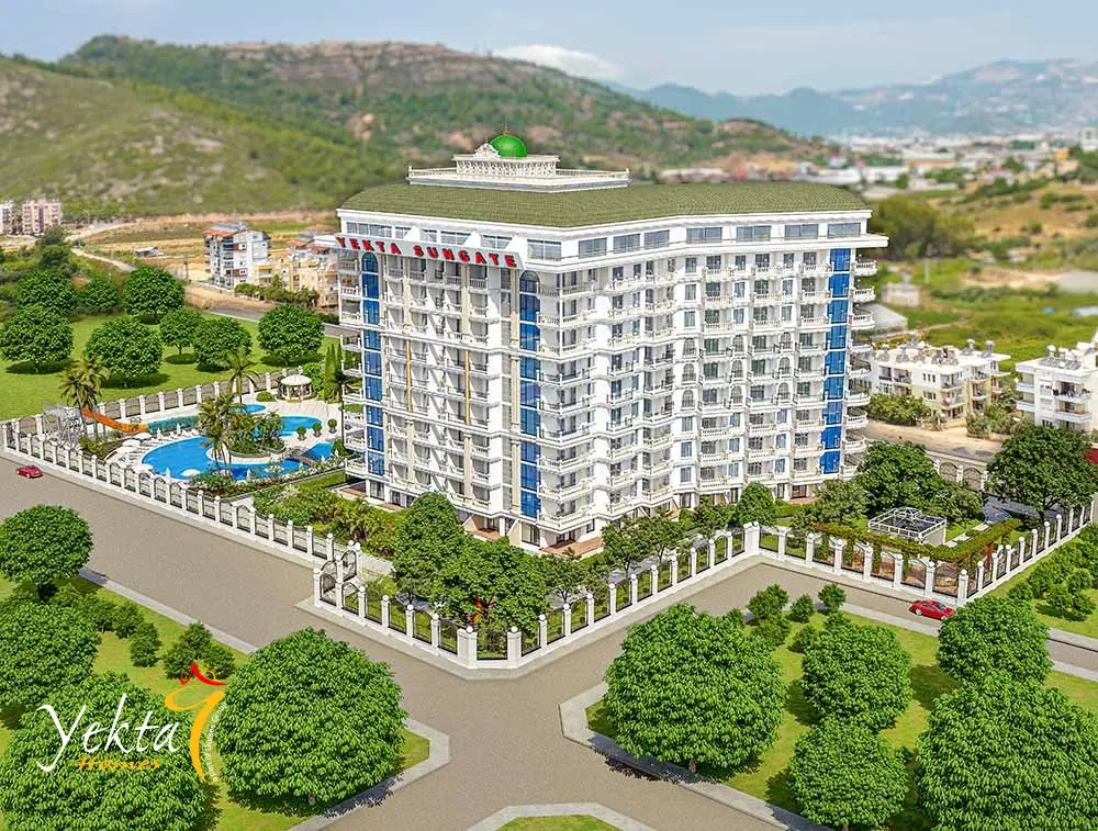 Yekta Sungate Residence: Gazipaşa’s Newest 5-Star Investment with Individual Heating System